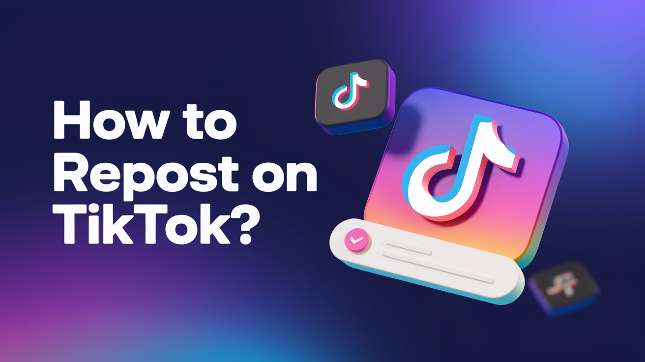 how to repost on TikTok